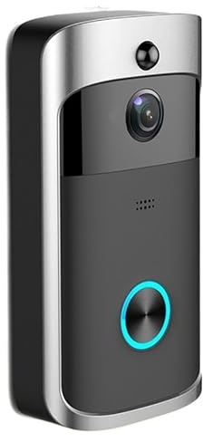 Luckora 2.4G Wireless Video Doorbell Camera, 1280 x 720p HD Resolution, Motion Detection, Night Vision, 2 Way Audio, WiFi, Android/OS Compatible