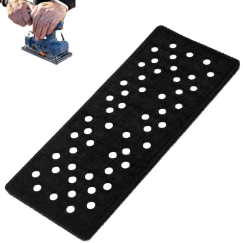 Ouitble Sanding Protective Pad Sanding Protective Pad, Hook and Loop Fastener Sponge, 70 x 198 mm Accessory for Sander, Sander Protection Sheet, Sanding Machine Protective Pad