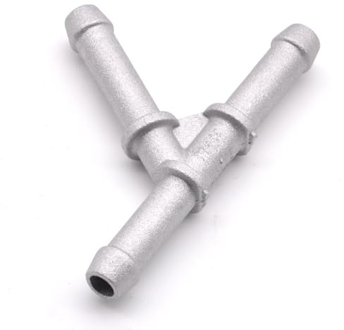 HAOTOM Aluminium Conector de brida de refrigerante Manguera de tubo Para VW Caddy Passat Golf Polo EOS Tiguan Para T-Cross T-ROC Touran Para A1 A3 Q2 Q7 Para Skoda Fabia Octavia Karoq Para Seat