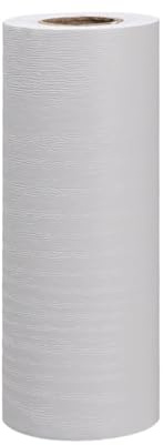 IUVYTA Línea de rodapié for Sala de Estar, calcomanías de Vinilo, zócalo de Madera Impermeable, línea de Cintura, Papel Tapiz, Pegatinas de Borde de Pared Rodapie Adhesivo(White-12cm x 5m)