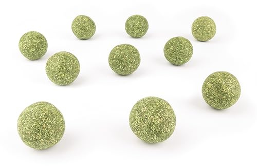 Fellefant Katzenspielzeug mit Katzenminze – 10 Kugeln für Spiel, Spaß & Beruhigung | Natürliches Spielzeug aus Catnip für Katzen jeder Altersstufe