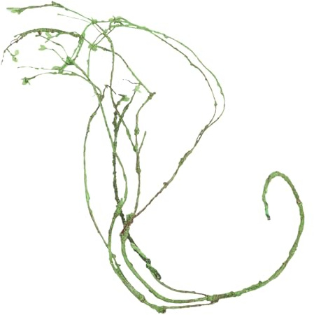 ERINGOGO Künstliche Rankenornament Für Reptilienbecken Reptilientankranke Zum Klettern Künstliche Für Terrarien Dschungelranken-Dekoration Rankenzimmerdekor Für Reptilientanks