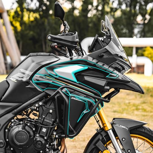 Compatibile con VOGE DS625X - Kit di pellicole protettive trasparenti per moto, accessori per bici, adesivi protettivi per vernice completa (poliuretano termoplastico su due lati, leggero)