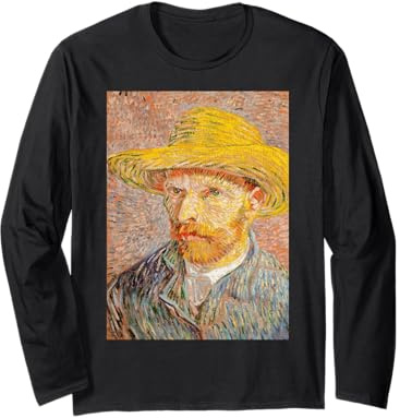 Artiste avec Un Chapeau de Paille 1887 Oeuvre de Vincent Manche Longue