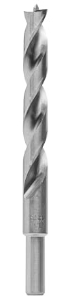 ENT 50130 HSS-G Holzspiralbohrer Ø 13 mm geschliffener HSS Holzbohrer mit Zentrierspitze