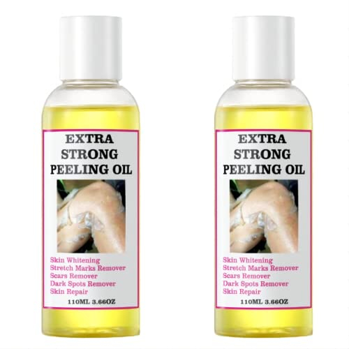Gelbes Peeling-Öl – Kraftvolle Peeling-Lösung für alle Hauttypen – Entfernt abgestorbene Hautzellen(220ML/7.76 OZ)