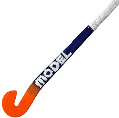 MODEL Goalie Hockey Sticks Wooden Zig Zag Ovel Hnadle Long Cut Head Goalkeeper 36.5