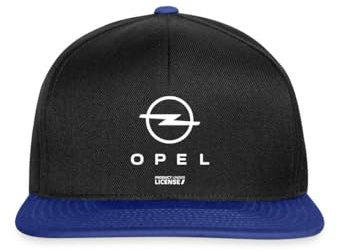 Spreadshirt Opel Logo Weißer Schriftzug Snapback Cap