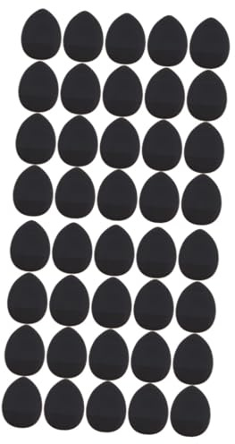 POPETPOP 40stücke Mini-puderquasten Für Gesicht Und Körper Feuchtigkeitsspendende Makeup-schwämme Für Foundation Concealer Blush Und Puder Für Unterwegs Und Präzises Auftragen