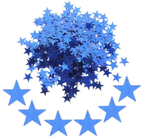 TOPBATHY 6000stücke Blaue Fünfzackige Sternform Konfetti Für Partydekoration Geburtstagsfeier Und Hochzeiten Tischverzierung Und Für Besondere Anlässe