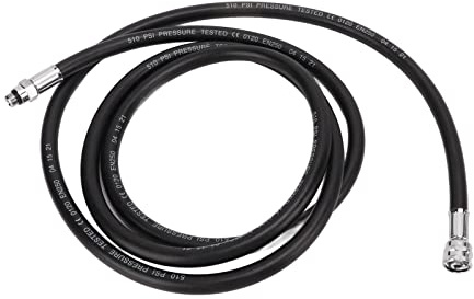 VGEBY Tauch-Niederdruckschlauch, Tauchreglerschlauch 510 PSI Tauch-Niederdruck-LP-Schlauch Gummi-Gasschlauch für Atemregler der Ersten und Zweiten Stufe (210cm)