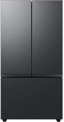 Samsung RF24BB620EB1EF French-Door-Kühlschrank mit Gefrierfach, 177,8 cm, 674 L, SmartThings AI Energy Mode, Autofill Water Picher, Dual Ice Maker, Premium Black Steel