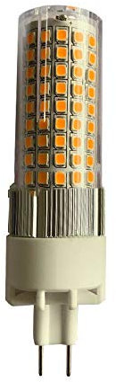 QZCX LED de maïs, LED de maïs G8.5 12W lampe LED 120 lumières 2835 Perle haute 120W lampe halogène couvercle de la courroie de rechange Ampoules LED à vis de maïs(Nature White4000K)