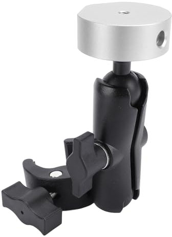 Supporto per per Supporto per Morsetto Regolabile Portatile per Mini Yacht per Portapacchi per Parabola Satellitare (SILVER)
