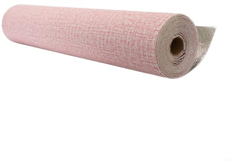 Moistureproof Self Wallpaper with Thermal Insulation and Soundproofing (Pink)