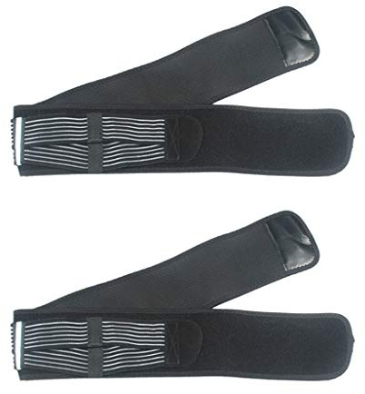 2X Höftbälte for höftledsbälte for SI-leden, andningsbart bäckenstöd for ischias