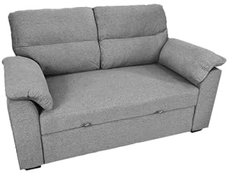ASTAN HOGAR Sofá Cama 2 Plazas, Tapizado Tela, Modelo Duna AH-AR40800GR