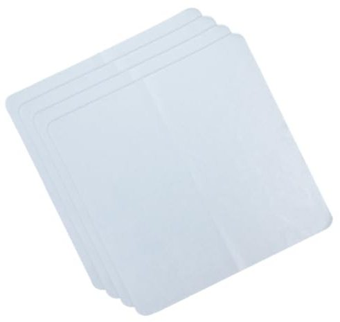 ROMISBABA 4pcs Microfiber Cleaning Cloths for Glasses and Screens Large Blue Eyeglass Wipes Lens Cloths for Camera Phone Laptop Streak Scratch-resistant