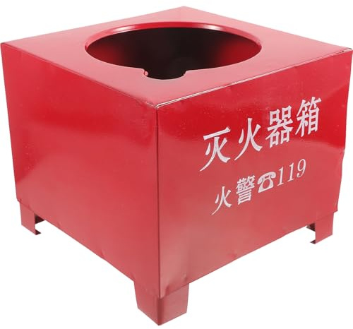 KICHOUSE Supporto per Estintore Base in Ferro Stabile da 2-4 Kg Staffa di Montaggio per Estintore Domestico e Auto Forniture per Estintori ad Ampia Applicabilità e