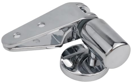 Cerniere for coperchio WC con chiusura ammortizzata, set di 1 accessori, ricambio for il bagno Cerniere Tavoletta Wc