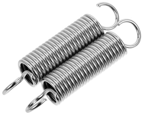 OFFIGAM Hammock Chair Suspension Hooks with Telescopic Spring Kit for Outdoor Garden Swing and Porch Hanging, 2Pcs Heavy Duty Steel Hooks for Secure Installation