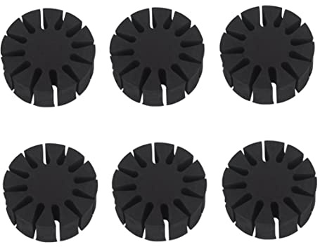 Tsawntd Supporto per Protezione separatore per frecce in Schiuma Eva per tiro con L'Arco in Schiuma Eva Accessorio per tiro con L'Arco da 6 Pezzi Strumento di Protezione per Supporto separatore schiu