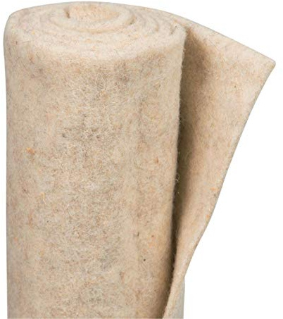 AFP Schafwollmatte Winterschutz Pflanzen, wollweiss, 50 x 150 cm/reines Naturmaterial/Stammschutz Bäume/Frostschutz Kübelpflanzen/Deko / 2 Jutesäckchen gratis