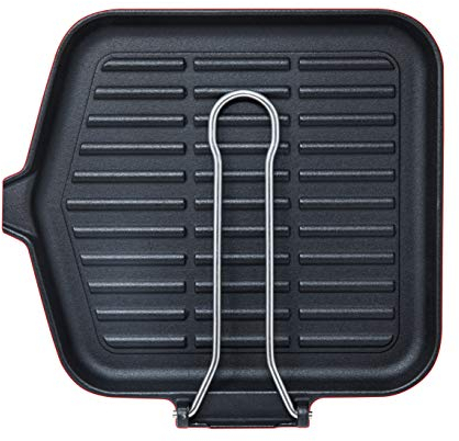 Ilsa Dietella Grill Pan, Induction, Fonte, 24x24 cm