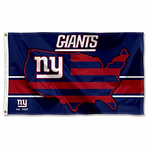 New York Giants Nation USA American Country 3x5 Flag