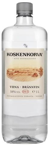 Koskenkorva Vodka VIINA - BRÄNNVIN 38% Vol. 1l PET
