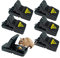 HOMEREVEL- Reusable Mouse Trap, 6 Pack Mouse Traps for Indoors and Outdoors That Kill Instantly, Quick, Effective and Highly Sensitive Rodent Catcher
