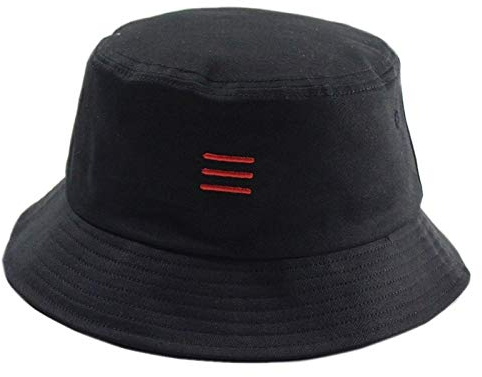 Diiya Fischerhut Plus Size Fischer Hüte Männlich Sommer Baumwolle Sonnenhut Big Head Mann Große Größe Eimer Hüte 57 59Cm 60 63Cm Schwarz 1 XL 60 62Cm