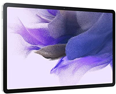 SAMSUNG Electronics Galaxy Tab S7 FE 2021 Android Tablet 12.4” Screen WiFi 64GB S Pen Included Long-Lasting Battery Powerful Performance, Mystic Silver (Renewed)