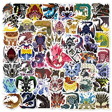 Game Stickers for Laptop Cool Vinyl Decals for Water Bottles Computer Bicycle Motorcycle (100pcs)