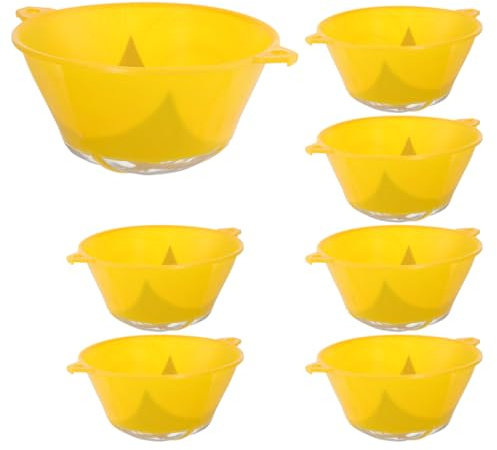 SEWOART Paint Strainer Reusable Fine Mesh Paint Filter for Water Based and Oil Paints 10 pack Plastic Strainers for Car House Art and Craft Use