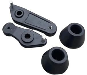 EULYIQAM Motorrad Schieber Sturzschutz for Yamaha YZF-R1 YZFR1 2009-2014 Motorradzubehör Carbon Sturzpads Absturzsicherung Rahmen Protector(Black)
