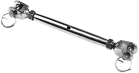TOKIDNY Closed Body Turnbuckle Bolt Wire Rope Collar Turnbuckle Fastener Marine Rigging Screw