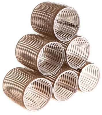 Rullo per capelli, Bigodini for capelli adesivi magici fai da te for uso domestico, bigodini for lo styling, bigodini for capelli, bigodini for la bellezza dei capelli ricci.(Bruin)