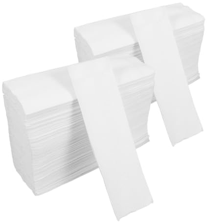 LIGIGWASH 2er Pack Pack Einweg Papierhandtücher Steril pro Packung Saugfähige Einmalhandtücher für Küche Restaurant Medizin als Papiertücher für Handtuchspender