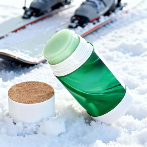Cire d'entretien pour ski, snowboard, 75 g de cire verte pour une vitesse de -25 °C à 10 °C