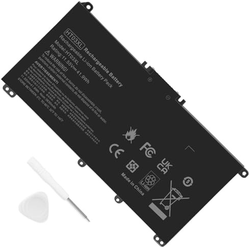 HT03XL L11119-855 Replacement Battery for HP Pavilion 14-CE 14-CF 14-DF 14-DQ 14-DK 14M-DH 15-DA 15-DB 15-DW 15-DY series HSTNN-LB8L HSTNN-DB8R HSTNN-LB8M HSTNN-DB8SL