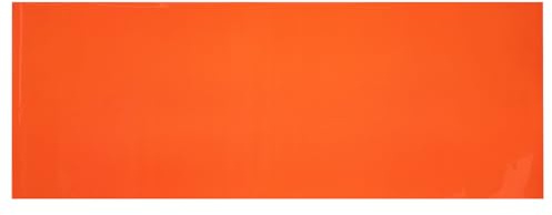 JHKNNK Filtres de Couleur Orange 40X100Cm Autocollants pour Lampe Effet Lumière Coucher de Soleil Film Filtrant pour Éclairage Studio et Vidéo