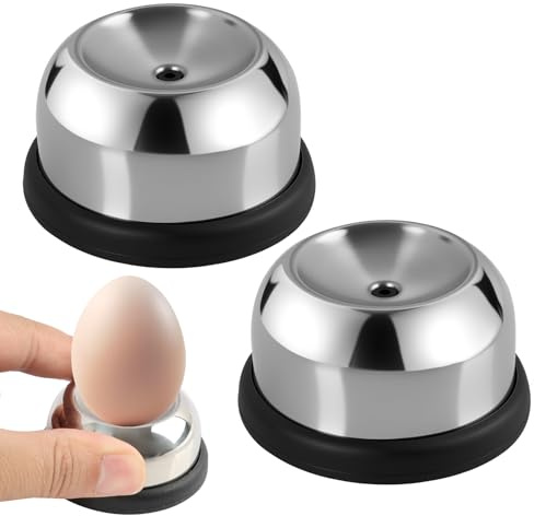 2PCS Perceur D'oeufs en acier inoxydable,Pique-œufs Perforatrice 1 Trou,Ustensile pour Percer Œuf Compact et Durable, Ustensile de Préparation Œuf pour accessoire de cuisine