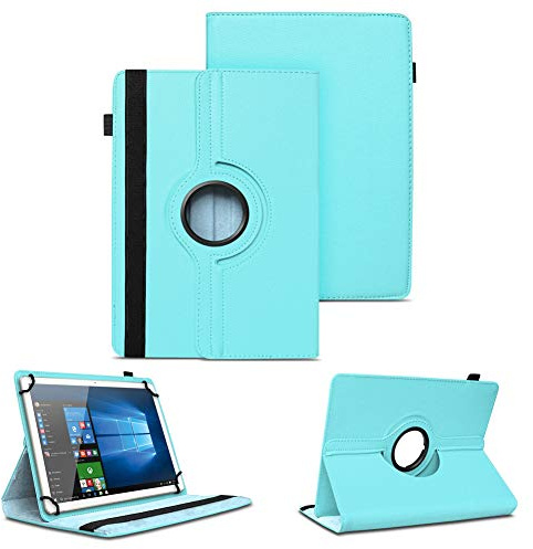 NAUC Tablet Schutzhülle kompatibel mit Telekom T Tablet / 2 Hülle 360 Grad Drehbar Tasche für Tablets ultradünne Kunstleder Tablethülle Standfunktion 360° Drehbar Tablet Case