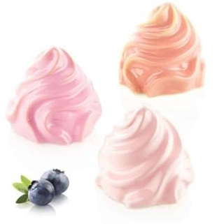 silikomart Professional CHANTILLY 120 Stampo in silicone 6 cavità Ø 73