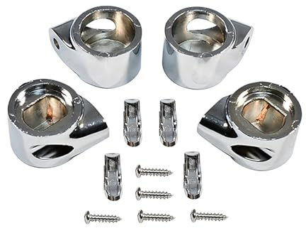 Toilet Seat Hinge Metal End Caps Compatible with Giralda DAMA Senso Hall Soft Close AI0001100R