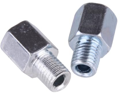ciciTree 2Stück M10x1.25 Motorrad Rückspiegel Adapter Schraube Bolzen