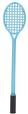 Tofficu Adorable 1-Pack Tennis Racket Gel Ink Pens, Tennis Racket Shaped Rollerball Pens, 0.5mm Fine Point Writing Instruments for Students, Creative Stationery present, Light Blue