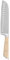 Coltello Santoku Inox L 31,5 cm con manico in faggio FSC 2 rivetti
