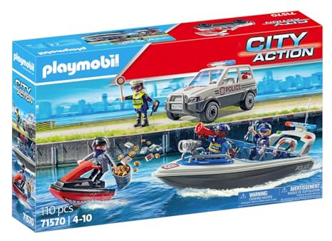 PLAYMOBIL Persecucion policial en el Agua